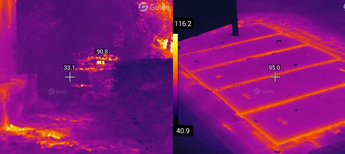 紅外熱成像儀供熱管道“體檢”忙！西北某大型熱電廠用它查漏